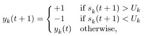 Threshold Neural Network Hopfield