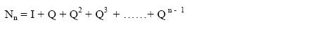 Step transition matrix